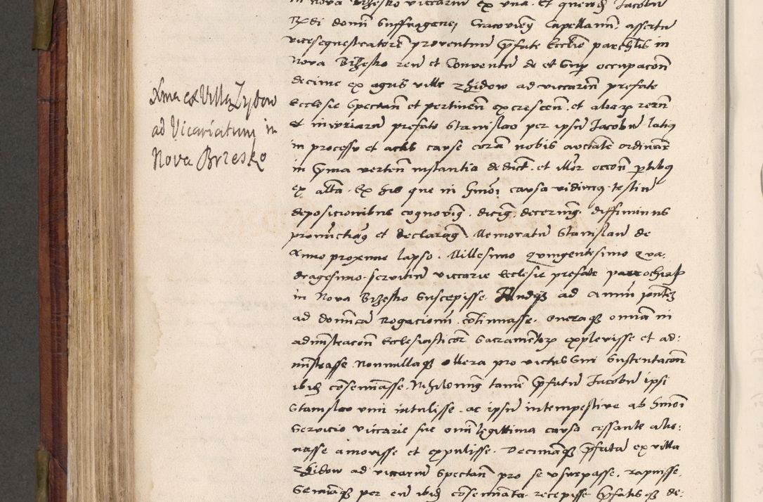 Zdjęcie nr 519 dla obiektu archiwalnego: Acta actorum coram R. D. Petro de Gamratis, nominati archiepiscopi Gnesnensis, episcopi Cracoviensis per annos 1541 et 1542 acticatorum, praesidente tunc curiase suae R. D. Bartholomaeo Gantkowski, canonico Cracoviensi, Posnaniensi cancellario, parochialis in Konopisca etc. rectore.