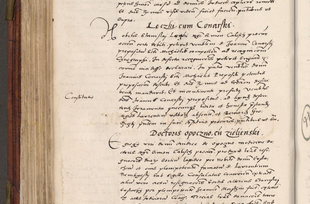 Zdjęcie nr 509 dla obiektu archiwalnego: Acta actorum coram R. D. Petro de Gamratis, nominati archiepiscopi Gnesnensis, episcopi Cracoviensis per annos 1541 et 1542 acticatorum, praesidente tunc curiase suae R. D. Bartholomaeo Gantkowski, canonico Cracoviensi, Posnaniensi cancellario, parochialis in Konopisca etc. rectore.