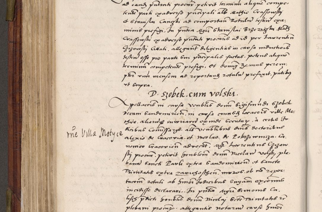 Zdjęcie nr 507 dla obiektu archiwalnego: Acta actorum coram R. D. Petro de Gamratis, nominati archiepiscopi Gnesnensis, episcopi Cracoviensis per annos 1541 et 1542 acticatorum, praesidente tunc curiase suae R. D. Bartholomaeo Gantkowski, canonico Cracoviensi, Posnaniensi cancellario, parochialis in Konopisca etc. rectore.