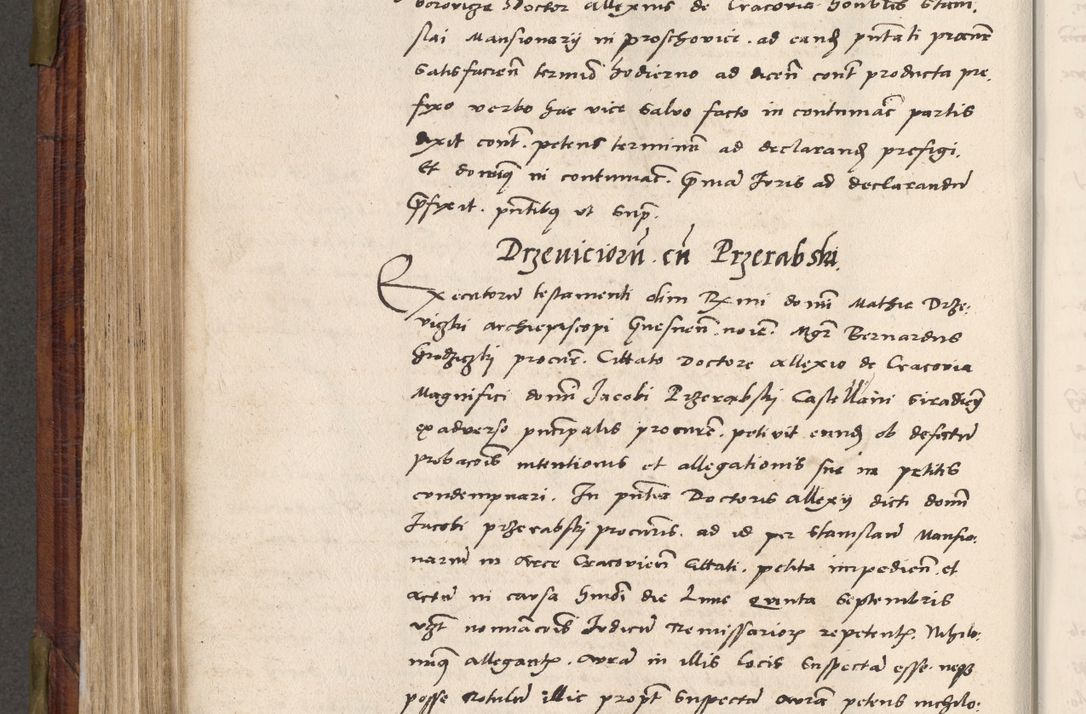 Zdjęcie nr 491 dla obiektu archiwalnego: Acta actorum coram R. D. Petro de Gamratis, nominati archiepiscopi Gnesnensis, episcopi Cracoviensis per annos 1541 et 1542 acticatorum, praesidente tunc curiase suae R. D. Bartholomaeo Gantkowski, canonico Cracoviensi, Posnaniensi cancellario, parochialis in Konopisca etc. rectore.