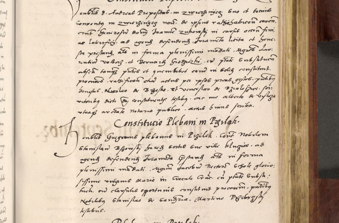 Zdjęcie nr 488 dla obiektu archiwalnego: Acta actorum coram R. D. Petro de Gamratis, nominati archiepiscopi Gnesnensis, episcopi Cracoviensis per annos 1541 et 1542 acticatorum, praesidente tunc curiase suae R. D. Bartholomaeo Gantkowski, canonico Cracoviensi, Posnaniensi cancellario, parochialis in Konopisca etc. rectore.