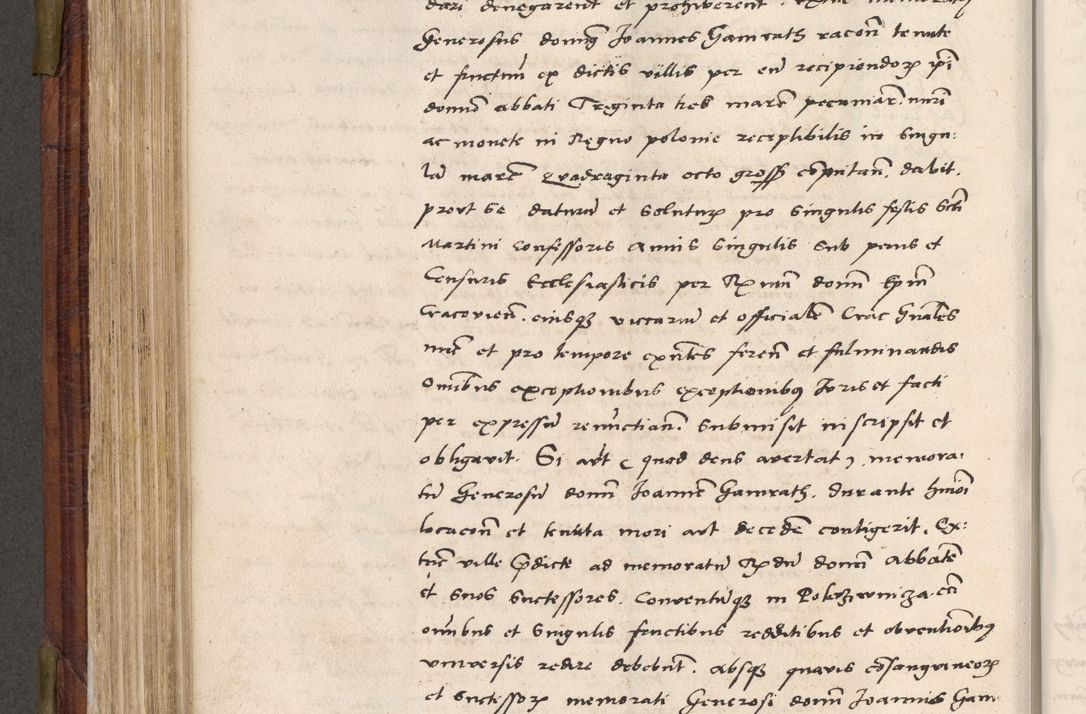Zdjęcie nr 481 dla obiektu archiwalnego: Acta actorum coram R. D. Petro de Gamratis, nominati archiepiscopi Gnesnensis, episcopi Cracoviensis per annos 1541 et 1542 acticatorum, praesidente tunc curiase suae R. D. Bartholomaeo Gantkowski, canonico Cracoviensi, Posnaniensi cancellario, parochialis in Konopisca etc. rectore.