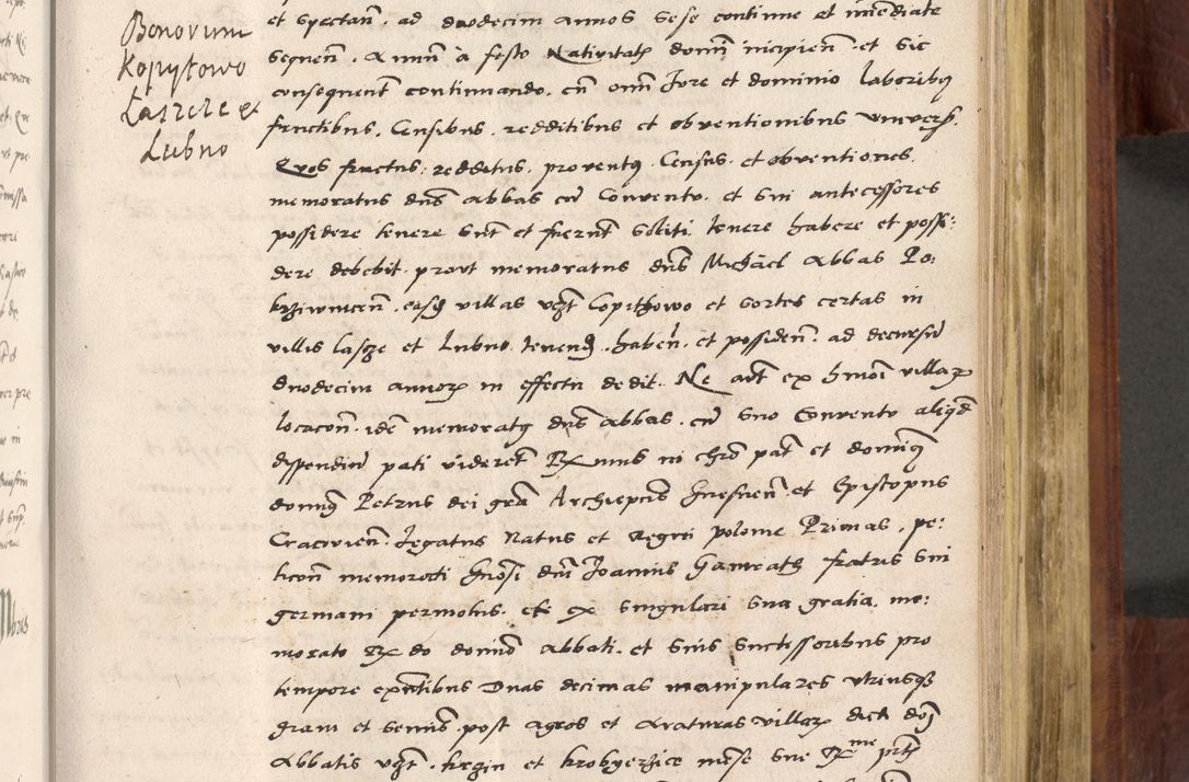 Zdjęcie nr 480 dla obiektu archiwalnego: Acta actorum coram R. D. Petro de Gamratis, nominati archiepiscopi Gnesnensis, episcopi Cracoviensis per annos 1541 et 1542 acticatorum, praesidente tunc curiase suae R. D. Bartholomaeo Gantkowski, canonico Cracoviensi, Posnaniensi cancellario, parochialis in Konopisca etc. rectore.