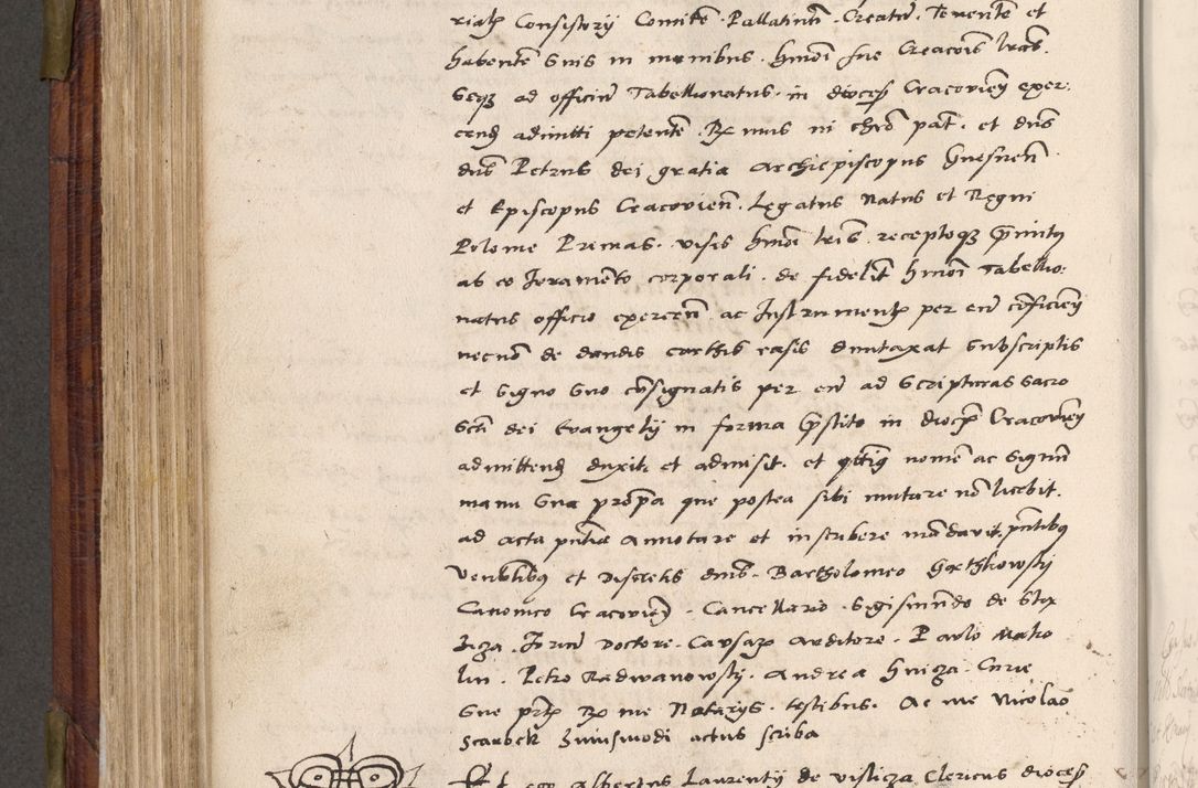Zdjęcie nr 475 dla obiektu archiwalnego: Acta actorum coram R. D. Petro de Gamratis, nominati archiepiscopi Gnesnensis, episcopi Cracoviensis per annos 1541 et 1542 acticatorum, praesidente tunc curiase suae R. D. Bartholomaeo Gantkowski, canonico Cracoviensi, Posnaniensi cancellario, parochialis in Konopisca etc. rectore.