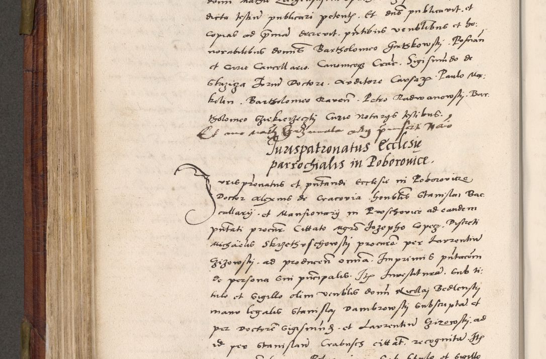 Zdjęcie nr 471 dla obiektu archiwalnego: Acta actorum coram R. D. Petro de Gamratis, nominati archiepiscopi Gnesnensis, episcopi Cracoviensis per annos 1541 et 1542 acticatorum, praesidente tunc curiase suae R. D. Bartholomaeo Gantkowski, canonico Cracoviensi, Posnaniensi cancellario, parochialis in Konopisca etc. rectore.