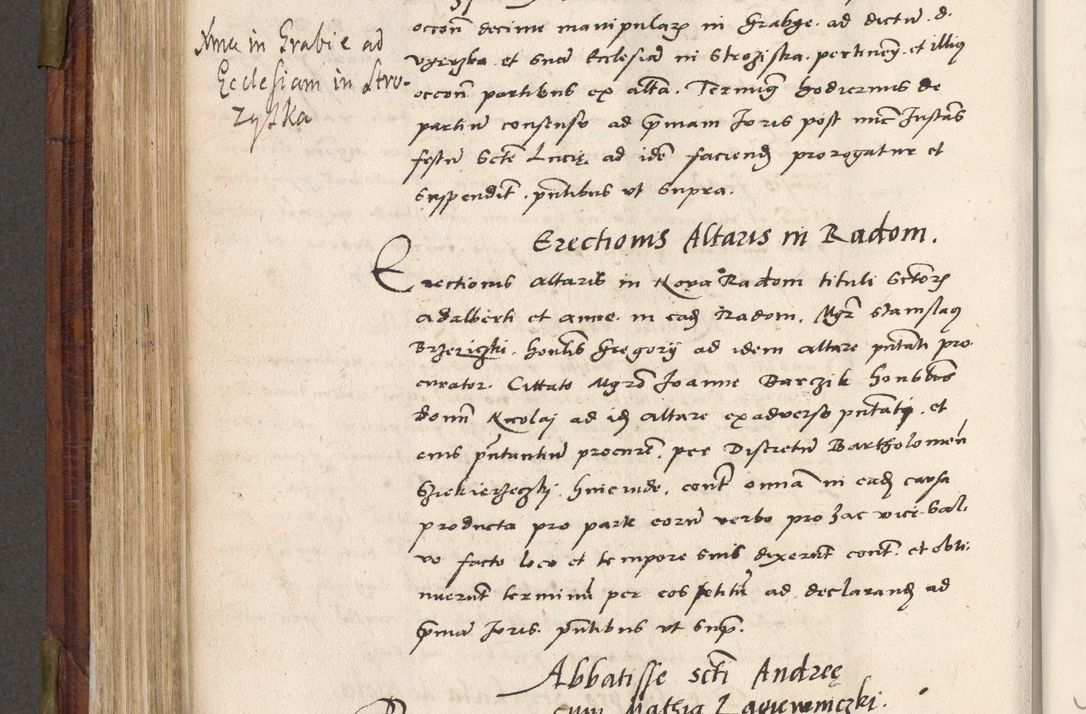Zdjęcie nr 473 dla obiektu archiwalnego: Acta actorum coram R. D. Petro de Gamratis, nominati archiepiscopi Gnesnensis, episcopi Cracoviensis per annos 1541 et 1542 acticatorum, praesidente tunc curiase suae R. D. Bartholomaeo Gantkowski, canonico Cracoviensi, Posnaniensi cancellario, parochialis in Konopisca etc. rectore.