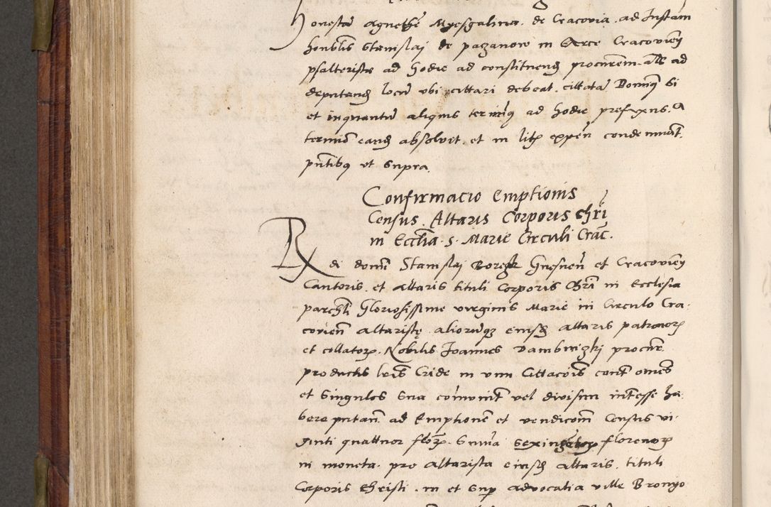 Zdjęcie nr 463 dla obiektu archiwalnego: Acta actorum coram R. D. Petro de Gamratis, nominati archiepiscopi Gnesnensis, episcopi Cracoviensis per annos 1541 et 1542 acticatorum, praesidente tunc curiase suae R. D. Bartholomaeo Gantkowski, canonico Cracoviensi, Posnaniensi cancellario, parochialis in Konopisca etc. rectore.