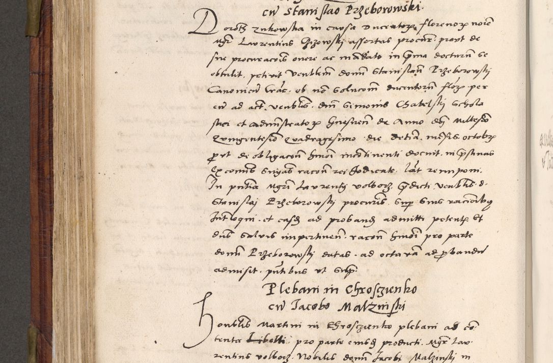 Zdjęcie nr 457 dla obiektu archiwalnego: Acta actorum coram R. D. Petro de Gamratis, nominati archiepiscopi Gnesnensis, episcopi Cracoviensis per annos 1541 et 1542 acticatorum, praesidente tunc curiase suae R. D. Bartholomaeo Gantkowski, canonico Cracoviensi, Posnaniensi cancellario, parochialis in Konopisca etc. rectore.