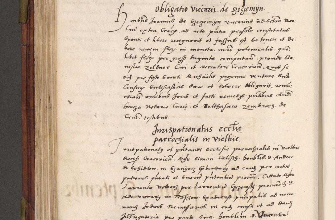 Zdjęcie nr 453 dla obiektu archiwalnego: Acta actorum coram R. D. Petro de Gamratis, nominati archiepiscopi Gnesnensis, episcopi Cracoviensis per annos 1541 et 1542 acticatorum, praesidente tunc curiase suae R. D. Bartholomaeo Gantkowski, canonico Cracoviensi, Posnaniensi cancellario, parochialis in Konopisca etc. rectore.