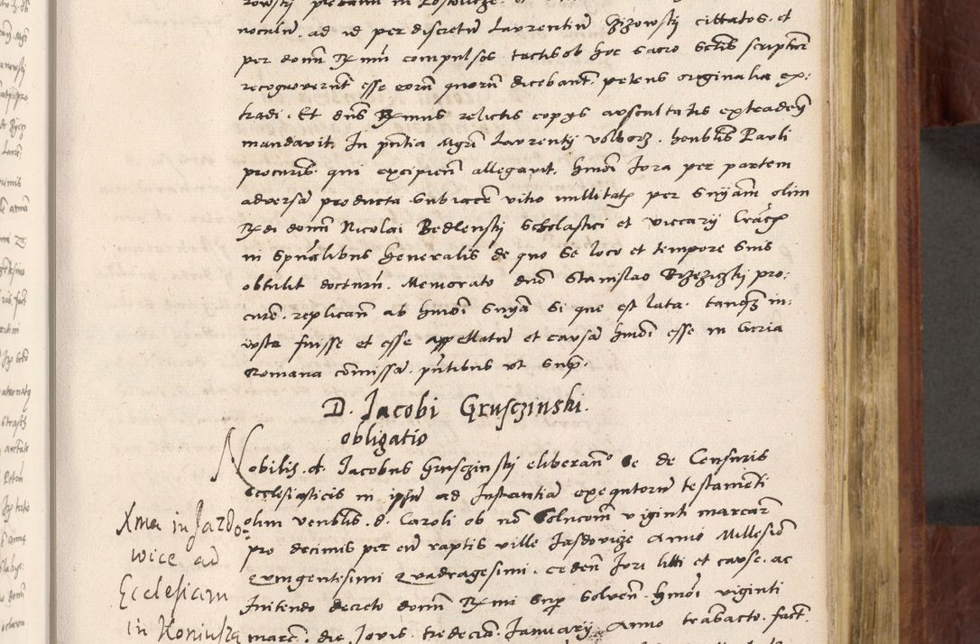 Zdjęcie nr 448 dla obiektu archiwalnego: Acta actorum coram R. D. Petro de Gamratis, nominati archiepiscopi Gnesnensis, episcopi Cracoviensis per annos 1541 et 1542 acticatorum, praesidente tunc curiase suae R. D. Bartholomaeo Gantkowski, canonico Cracoviensi, Posnaniensi cancellario, parochialis in Konopisca etc. rectore.
