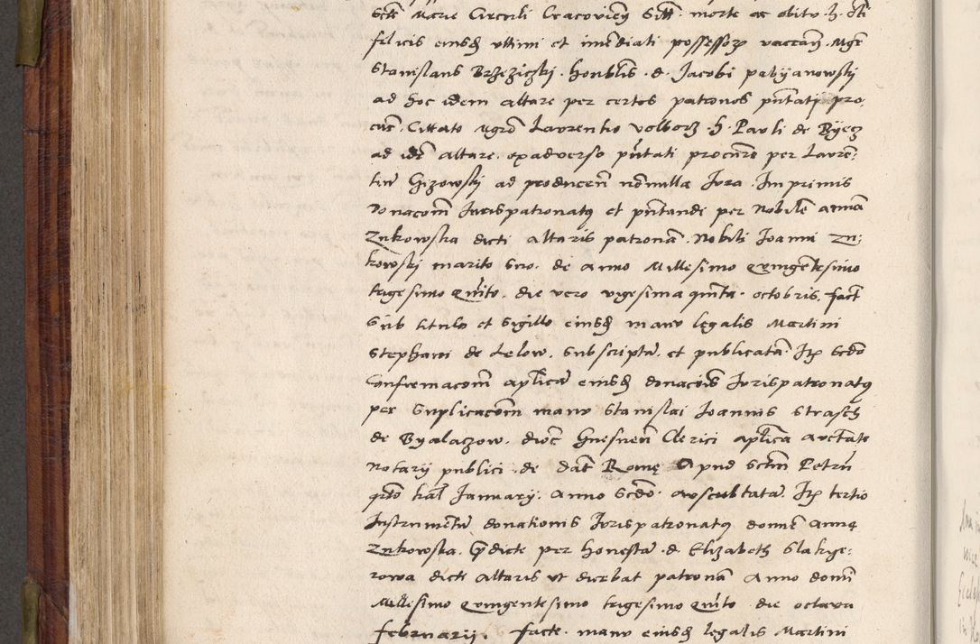 Zdjęcie nr 447 dla obiektu archiwalnego: Acta actorum coram R. D. Petro de Gamratis, nominati archiepiscopi Gnesnensis, episcopi Cracoviensis per annos 1541 et 1542 acticatorum, praesidente tunc curiase suae R. D. Bartholomaeo Gantkowski, canonico Cracoviensi, Posnaniensi cancellario, parochialis in Konopisca etc. rectore.