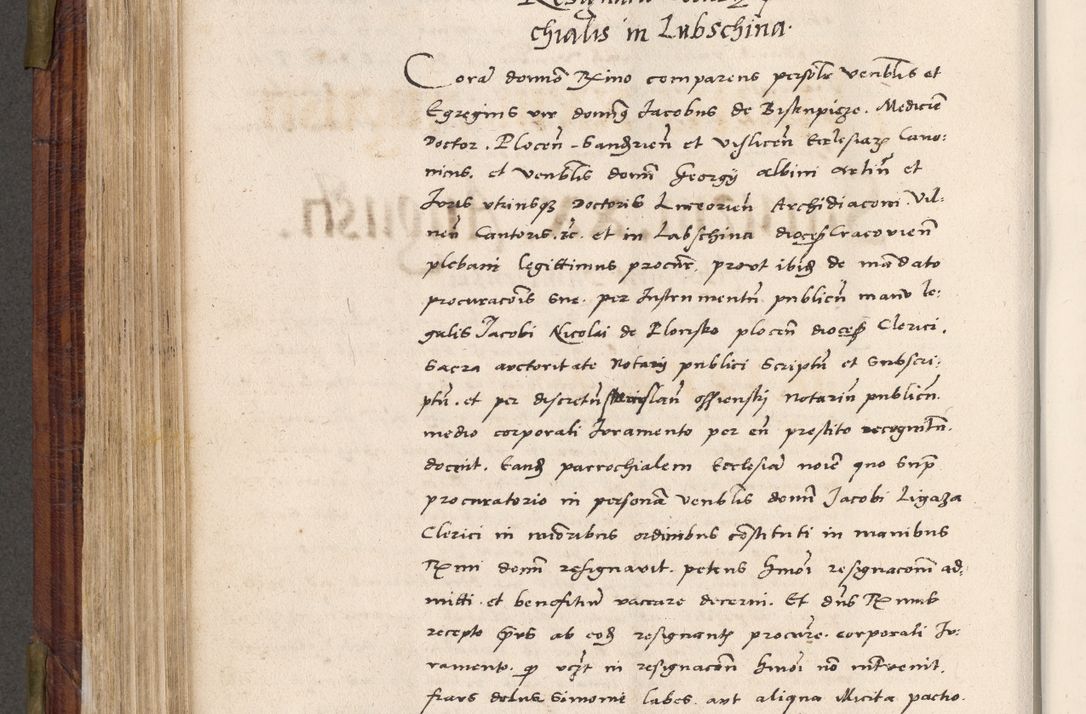 Zdjęcie nr 433 dla obiektu archiwalnego: Acta actorum coram R. D. Petro de Gamratis, nominati archiepiscopi Gnesnensis, episcopi Cracoviensis per annos 1541 et 1542 acticatorum, praesidente tunc curiase suae R. D. Bartholomaeo Gantkowski, canonico Cracoviensi, Posnaniensi cancellario, parochialis in Konopisca etc. rectore.