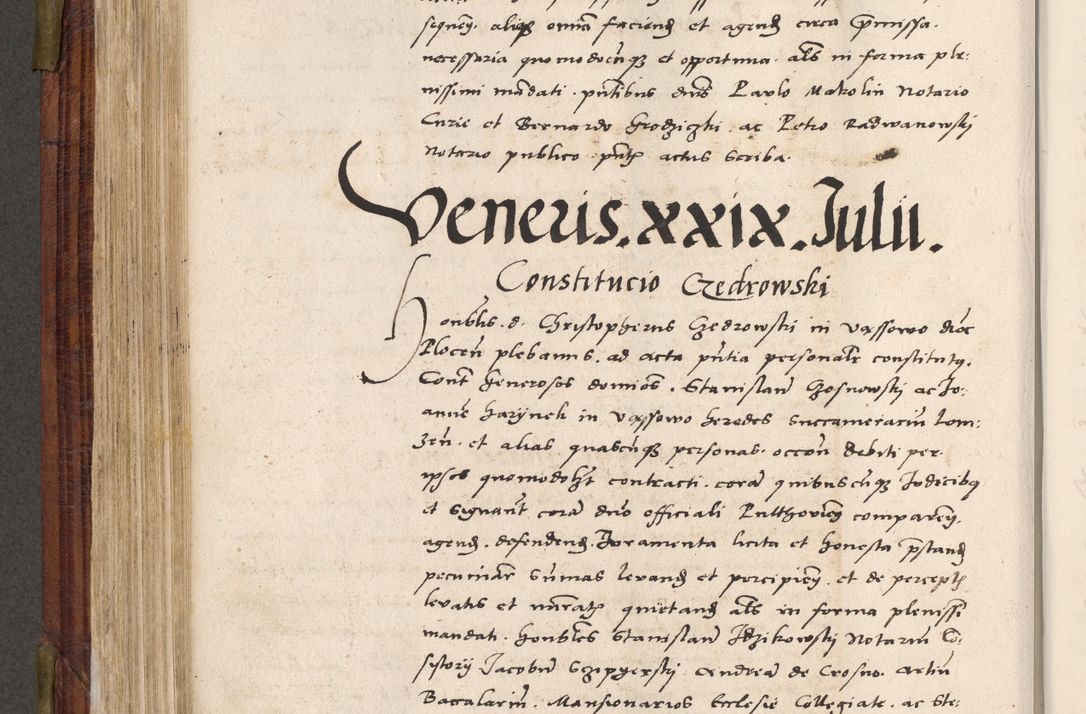 Zdjęcie nr 423 dla obiektu archiwalnego: Acta actorum coram R. D. Petro de Gamratis, nominati archiepiscopi Gnesnensis, episcopi Cracoviensis per annos 1541 et 1542 acticatorum, praesidente tunc curiase suae R. D. Bartholomaeo Gantkowski, canonico Cracoviensi, Posnaniensi cancellario, parochialis in Konopisca etc. rectore.