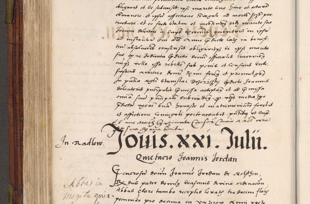 Zdjęcie nr 417 dla obiektu archiwalnego: Acta actorum coram R. D. Petro de Gamratis, nominati archiepiscopi Gnesnensis, episcopi Cracoviensis per annos 1541 et 1542 acticatorum, praesidente tunc curiase suae R. D. Bartholomaeo Gantkowski, canonico Cracoviensi, Posnaniensi cancellario, parochialis in Konopisca etc. rectore.