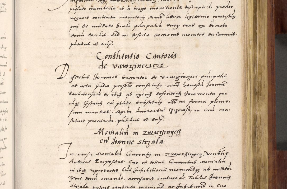 Zdjęcie nr 420 dla obiektu archiwalnego: Acta actorum coram R. D. Petro de Gamratis, nominati archiepiscopi Gnesnensis, episcopi Cracoviensis per annos 1541 et 1542 acticatorum, praesidente tunc curiase suae R. D. Bartholomaeo Gantkowski, canonico Cracoviensi, Posnaniensi cancellario, parochialis in Konopisca etc. rectore.