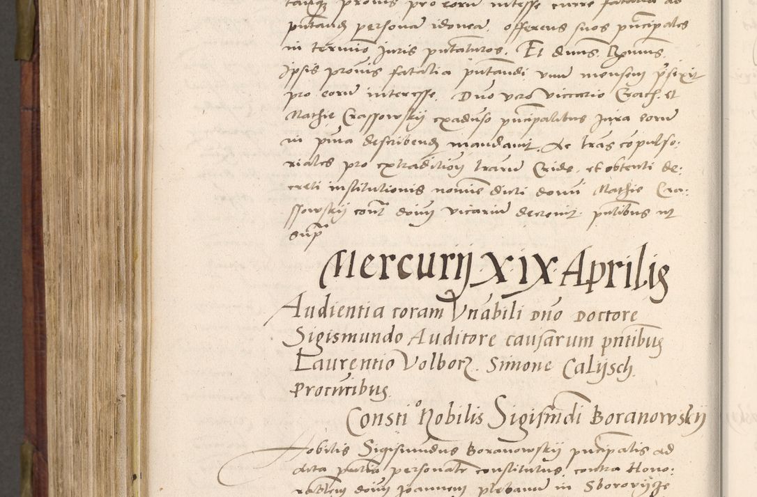 Zdjęcie nr 807 dla obiektu archiwalnego: Acta actorum coram R. D. Petro de Gamratis, nominati archiepiscopi Gnesnensis, episcopi Cracoviensis per annos 1541 et 1542 acticatorum, praesidente tunc curiase suae R. D. Bartholomaeo Gantkowski, canonico Cracoviensi, Posnaniensi cancellario, parochialis in Konopisca etc. rectore.