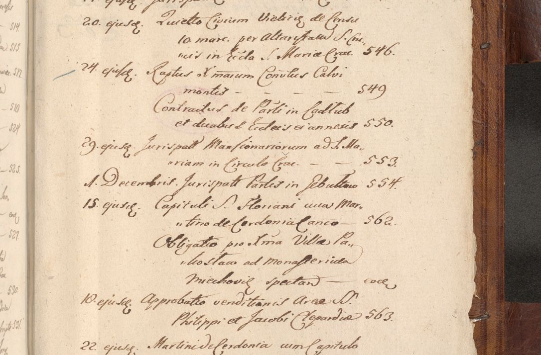 Zdjęcie nr 1158 dla obiektu archiwalnego: Acta actorum coram R. D. Petro de Gamratis, nominati archiepiscopi Gnesnensis, episcopi Cracoviensis per annos 1541 et 1542 acticatorum, praesidente tunc curiase suae R. D. Bartholomaeo Gantkowski, canonico Cracoviensi, Posnaniensi cancellario, parochialis in Konopisca etc. rectore.