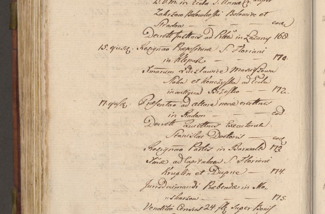 Zdjęcie nr 1145 dla obiektu archiwalnego: Acta actorum coram R. D. Petro de Gamratis, nominati archiepiscopi Gnesnensis, episcopi Cracoviensis per annos 1541 et 1542 acticatorum, praesidente tunc curiase suae R. D. Bartholomaeo Gantkowski, canonico Cracoviensi, Posnaniensi cancellario, parochialis in Konopisca etc. rectore.