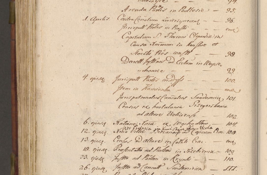 Zdjęcie nr 1141 dla obiektu archiwalnego: Acta actorum coram R. D. Petro de Gamratis, nominati archiepiscopi Gnesnensis, episcopi Cracoviensis per annos 1541 et 1542 acticatorum, praesidente tunc curiase suae R. D. Bartholomaeo Gantkowski, canonico Cracoviensi, Posnaniensi cancellario, parochialis in Konopisca etc. rectore.
