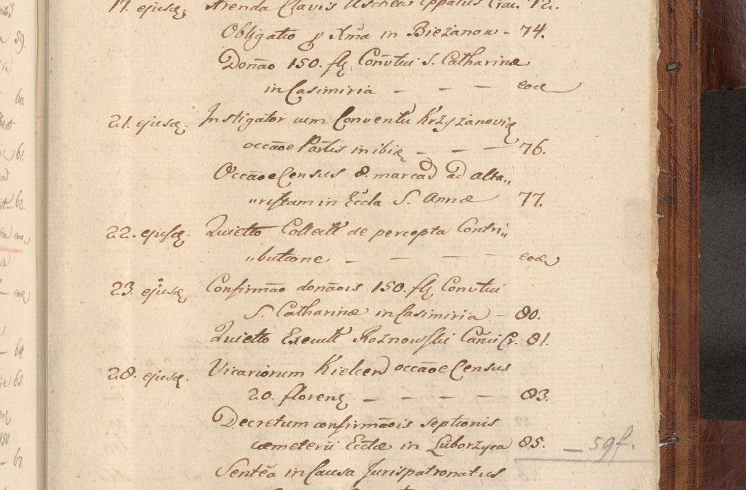 Zdjęcie nr 1140 dla obiektu archiwalnego: Acta actorum coram R. D. Petro de Gamratis, nominati archiepiscopi Gnesnensis, episcopi Cracoviensis per annos 1541 et 1542 acticatorum, praesidente tunc curiase suae R. D. Bartholomaeo Gantkowski, canonico Cracoviensi, Posnaniensi cancellario, parochialis in Konopisca etc. rectore.