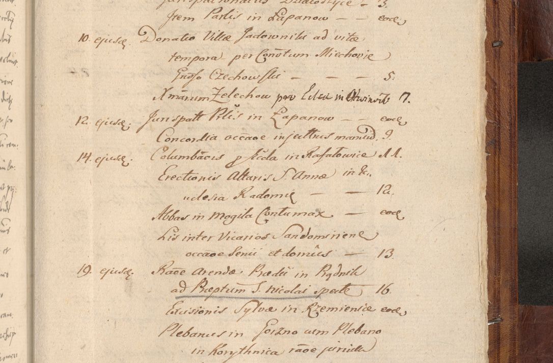 Zdjęcie nr 1136 dla obiektu archiwalnego: Acta actorum coram R. D. Petro de Gamratis, nominati archiepiscopi Gnesnensis, episcopi Cracoviensis per annos 1541 et 1542 acticatorum, praesidente tunc curiase suae R. D. Bartholomaeo Gantkowski, canonico Cracoviensi, Posnaniensi cancellario, parochialis in Konopisca etc. rectore.