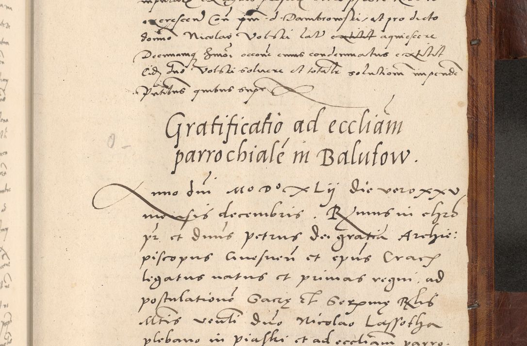 Zdjęcie nr 1134 dla obiektu archiwalnego: Acta actorum coram R. D. Petro de Gamratis, nominati archiepiscopi Gnesnensis, episcopi Cracoviensis per annos 1541 et 1542 acticatorum, praesidente tunc curiase suae R. D. Bartholomaeo Gantkowski, canonico Cracoviensi, Posnaniensi cancellario, parochialis in Konopisca etc. rectore.