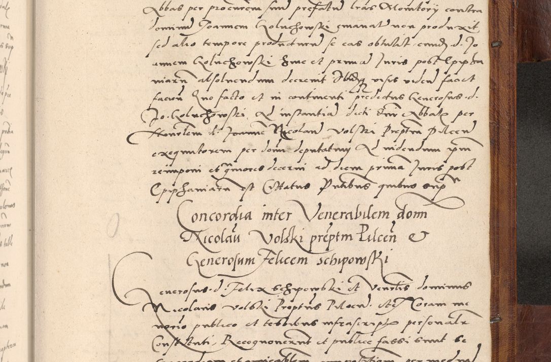 Zdjęcie nr 1132 dla obiektu archiwalnego: Acta actorum coram R. D. Petro de Gamratis, nominati archiepiscopi Gnesnensis, episcopi Cracoviensis per annos 1541 et 1542 acticatorum, praesidente tunc curiase suae R. D. Bartholomaeo Gantkowski, canonico Cracoviensi, Posnaniensi cancellario, parochialis in Konopisca etc. rectore.