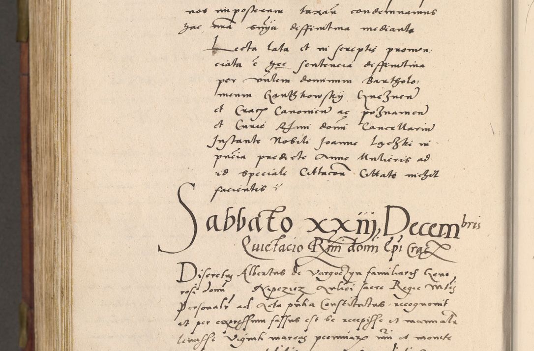 Zdjęcie nr 1129 dla obiektu archiwalnego: Acta actorum coram R. D. Petro de Gamratis, nominati archiepiscopi Gnesnensis, episcopi Cracoviensis per annos 1541 et 1542 acticatorum, praesidente tunc curiase suae R. D. Bartholomaeo Gantkowski, canonico Cracoviensi, Posnaniensi cancellario, parochialis in Konopisca etc. rectore.