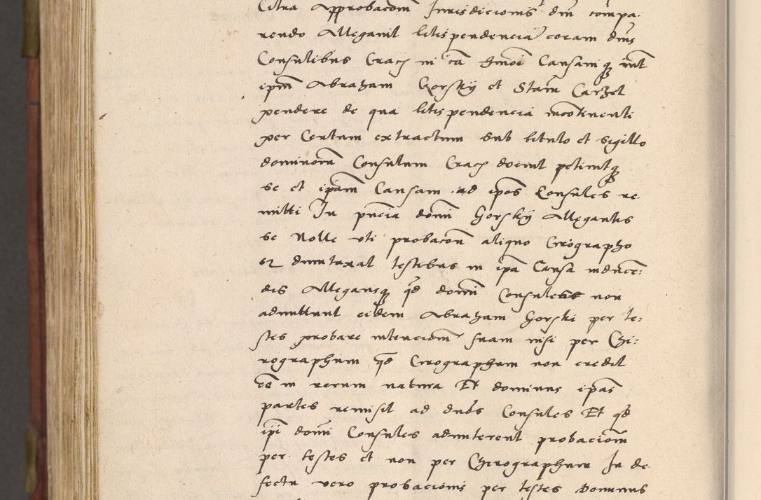 Zdjęcie nr 1125 dla obiektu archiwalnego: Acta actorum coram R. D. Petro de Gamratis, nominati archiepiscopi Gnesnensis, episcopi Cracoviensis per annos 1541 et 1542 acticatorum, praesidente tunc curiase suae R. D. Bartholomaeo Gantkowski, canonico Cracoviensi, Posnaniensi cancellario, parochialis in Konopisca etc. rectore.