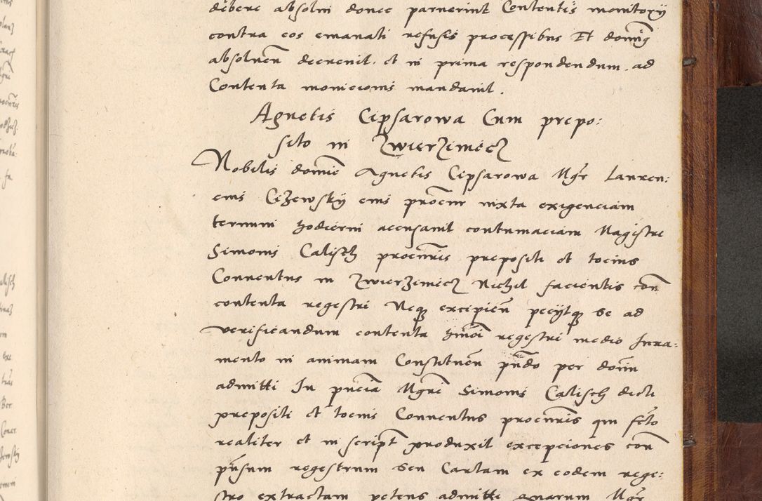 Zdjęcie nr 1120 dla obiektu archiwalnego: Acta actorum coram R. D. Petro de Gamratis, nominati archiepiscopi Gnesnensis, episcopi Cracoviensis per annos 1541 et 1542 acticatorum, praesidente tunc curiase suae R. D. Bartholomaeo Gantkowski, canonico Cracoviensi, Posnaniensi cancellario, parochialis in Konopisca etc. rectore.