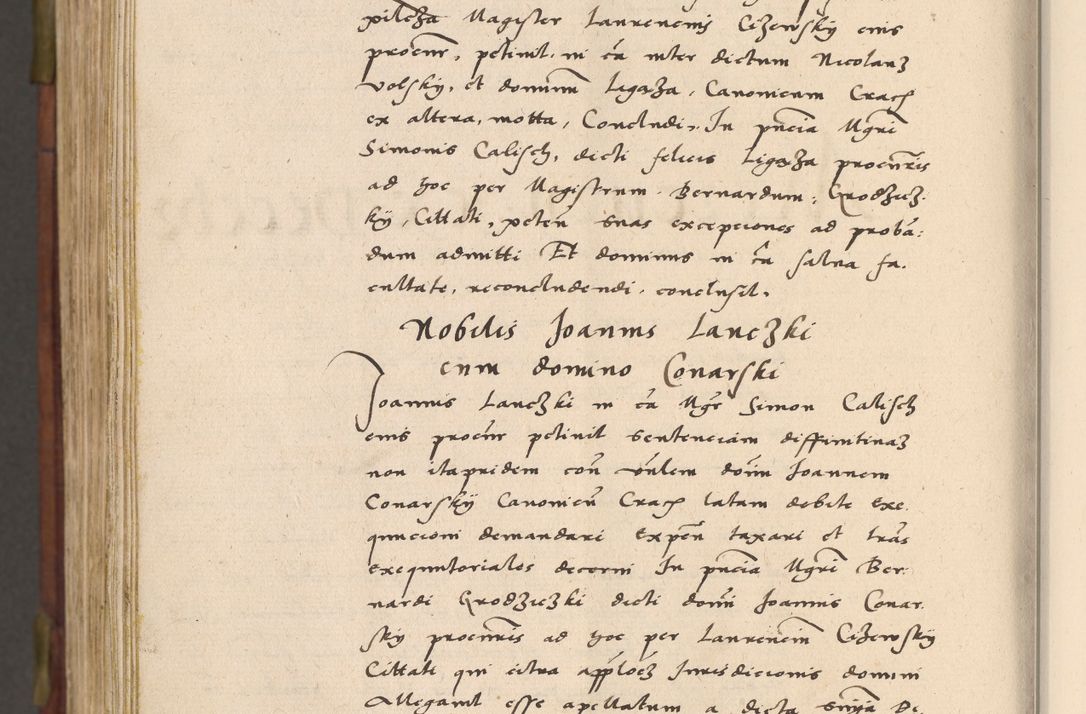 Zdjęcie nr 1119 dla obiektu archiwalnego: Acta actorum coram R. D. Petro de Gamratis, nominati archiepiscopi Gnesnensis, episcopi Cracoviensis per annos 1541 et 1542 acticatorum, praesidente tunc curiase suae R. D. Bartholomaeo Gantkowski, canonico Cracoviensi, Posnaniensi cancellario, parochialis in Konopisca etc. rectore.