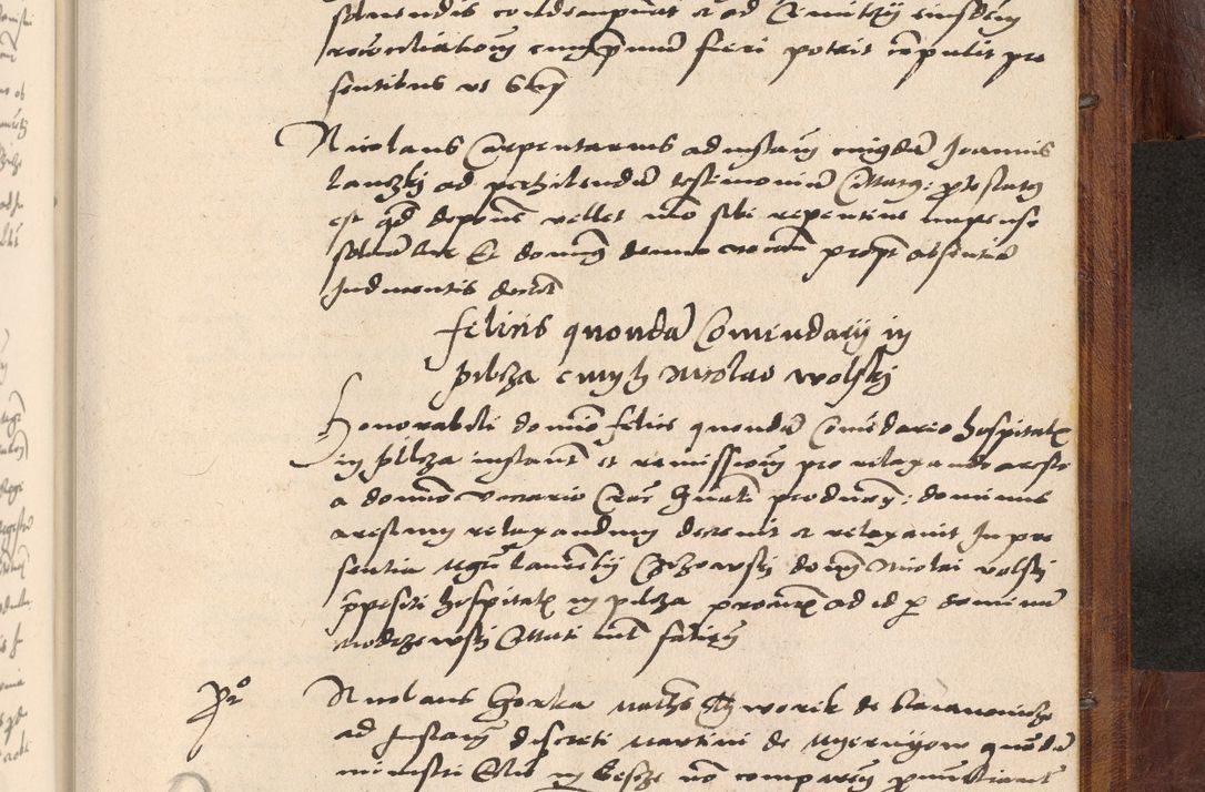 Zdjęcie nr 1116 dla obiektu archiwalnego: Acta actorum coram R. D. Petro de Gamratis, nominati archiepiscopi Gnesnensis, episcopi Cracoviensis per annos 1541 et 1542 acticatorum, praesidente tunc curiase suae R. D. Bartholomaeo Gantkowski, canonico Cracoviensi, Posnaniensi cancellario, parochialis in Konopisca etc. rectore.