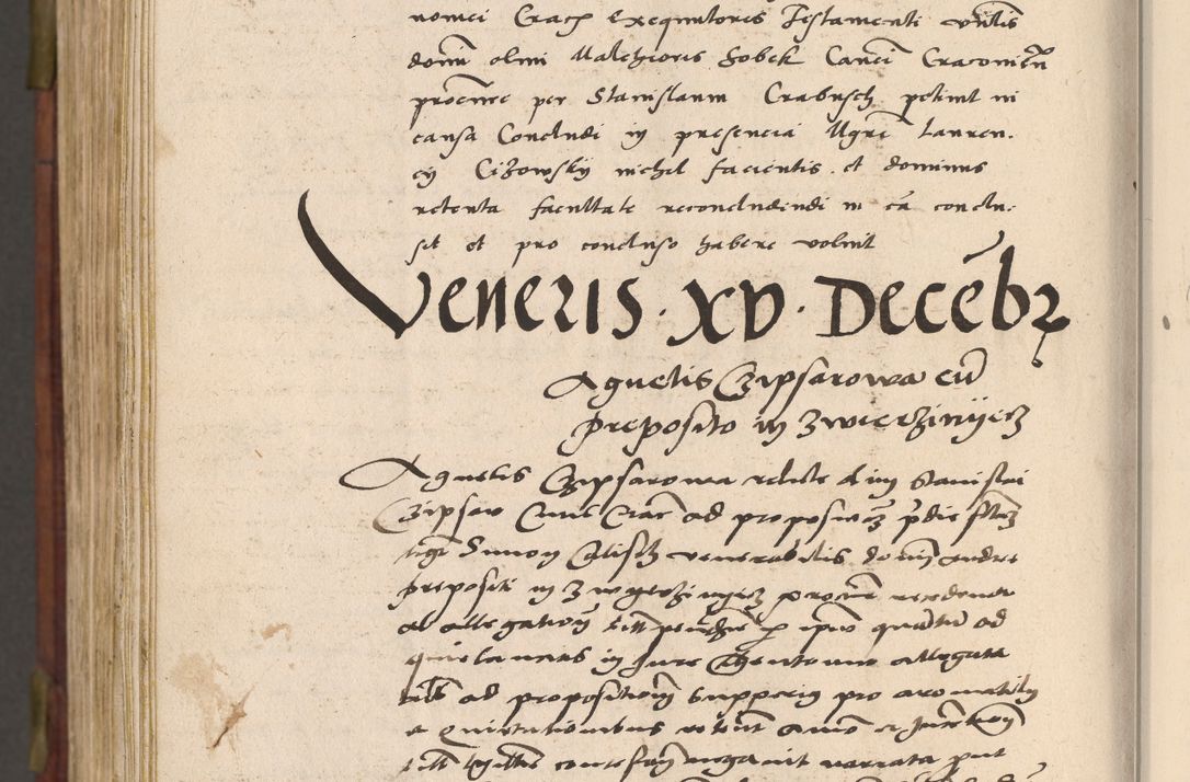 Zdjęcie nr 1109 dla obiektu archiwalnego: Acta actorum coram R. D. Petro de Gamratis, nominati archiepiscopi Gnesnensis, episcopi Cracoviensis per annos 1541 et 1542 acticatorum, praesidente tunc curiase suae R. D. Bartholomaeo Gantkowski, canonico Cracoviensi, Posnaniensi cancellario, parochialis in Konopisca etc. rectore.