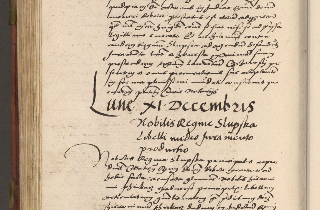 Zdjęcie nr 1099 dla obiektu archiwalnego: Acta actorum coram R. D. Petro de Gamratis, nominati archiepiscopi Gnesnensis, episcopi Cracoviensis per annos 1541 et 1542 acticatorum, praesidente tunc curiase suae R. D. Bartholomaeo Gantkowski, canonico Cracoviensi, Posnaniensi cancellario, parochialis in Konopisca etc. rectore.