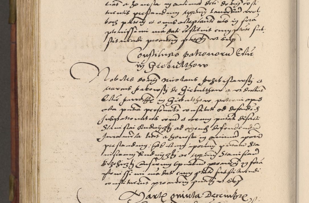 Zdjęcie nr 1097 dla obiektu archiwalnego: Acta actorum coram R. D. Petro de Gamratis, nominati archiepiscopi Gnesnensis, episcopi Cracoviensis per annos 1541 et 1542 acticatorum, praesidente tunc curiase suae R. D. Bartholomaeo Gantkowski, canonico Cracoviensi, Posnaniensi cancellario, parochialis in Konopisca etc. rectore.