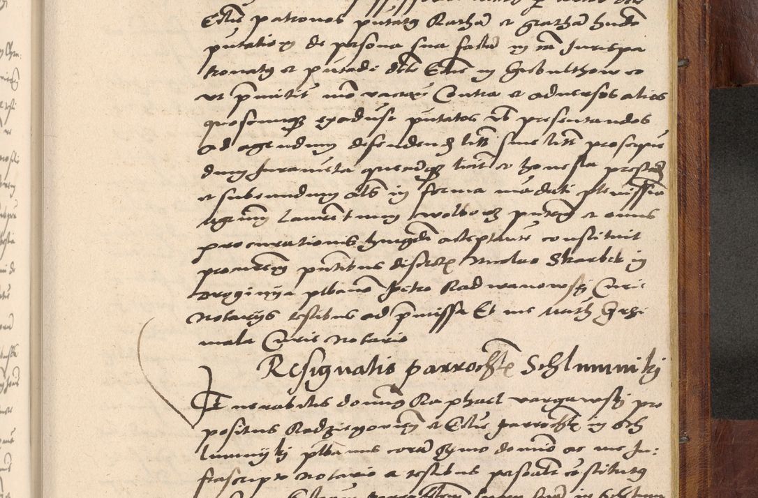 Zdjęcie nr 1092 dla obiektu archiwalnego: Acta actorum coram R. D. Petro de Gamratis, nominati archiepiscopi Gnesnensis, episcopi Cracoviensis per annos 1541 et 1542 acticatorum, praesidente tunc curiase suae R. D. Bartholomaeo Gantkowski, canonico Cracoviensi, Posnaniensi cancellario, parochialis in Konopisca etc. rectore.