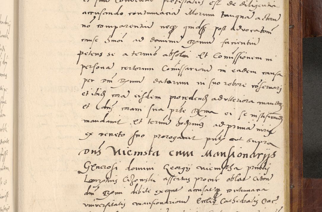 Zdjęcie nr 1084 dla obiektu archiwalnego: Acta actorum coram R. D. Petro de Gamratis, nominati archiepiscopi Gnesnensis, episcopi Cracoviensis per annos 1541 et 1542 acticatorum, praesidente tunc curiase suae R. D. Bartholomaeo Gantkowski, canonico Cracoviensi, Posnaniensi cancellario, parochialis in Konopisca etc. rectore.