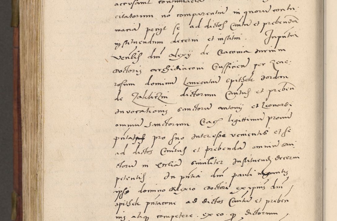 Zdjęcie nr 1075 dla obiektu archiwalnego: Acta actorum coram R. D. Petro de Gamratis, nominati archiepiscopi Gnesnensis, episcopi Cracoviensis per annos 1541 et 1542 acticatorum, praesidente tunc curiase suae R. D. Bartholomaeo Gantkowski, canonico Cracoviensi, Posnaniensi cancellario, parochialis in Konopisca etc. rectore.