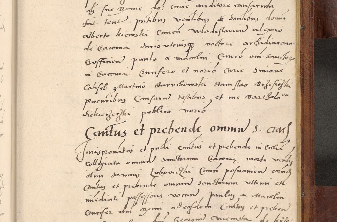 Zdjęcie nr 1074 dla obiektu archiwalnego: Acta actorum coram R. D. Petro de Gamratis, nominati archiepiscopi Gnesnensis, episcopi Cracoviensis per annos 1541 et 1542 acticatorum, praesidente tunc curiase suae R. D. Bartholomaeo Gantkowski, canonico Cracoviensi, Posnaniensi cancellario, parochialis in Konopisca etc. rectore.