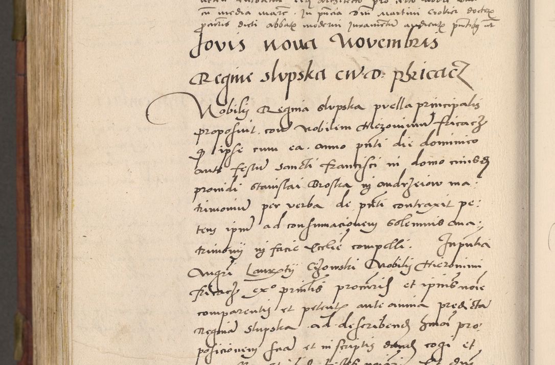 Zdjęcie nr 1065 dla obiektu archiwalnego: Acta actorum coram R. D. Petro de Gamratis, nominati archiepiscopi Gnesnensis, episcopi Cracoviensis per annos 1541 et 1542 acticatorum, praesidente tunc curiase suae R. D. Bartholomaeo Gantkowski, canonico Cracoviensi, Posnaniensi cancellario, parochialis in Konopisca etc. rectore.