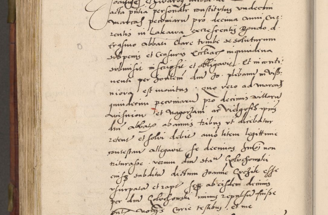 Zdjęcie nr 1061 dla obiektu archiwalnego: Acta actorum coram R. D. Petro de Gamratis, nominati archiepiscopi Gnesnensis, episcopi Cracoviensis per annos 1541 et 1542 acticatorum, praesidente tunc curiase suae R. D. Bartholomaeo Gantkowski, canonico Cracoviensi, Posnaniensi cancellario, parochialis in Konopisca etc. rectore.