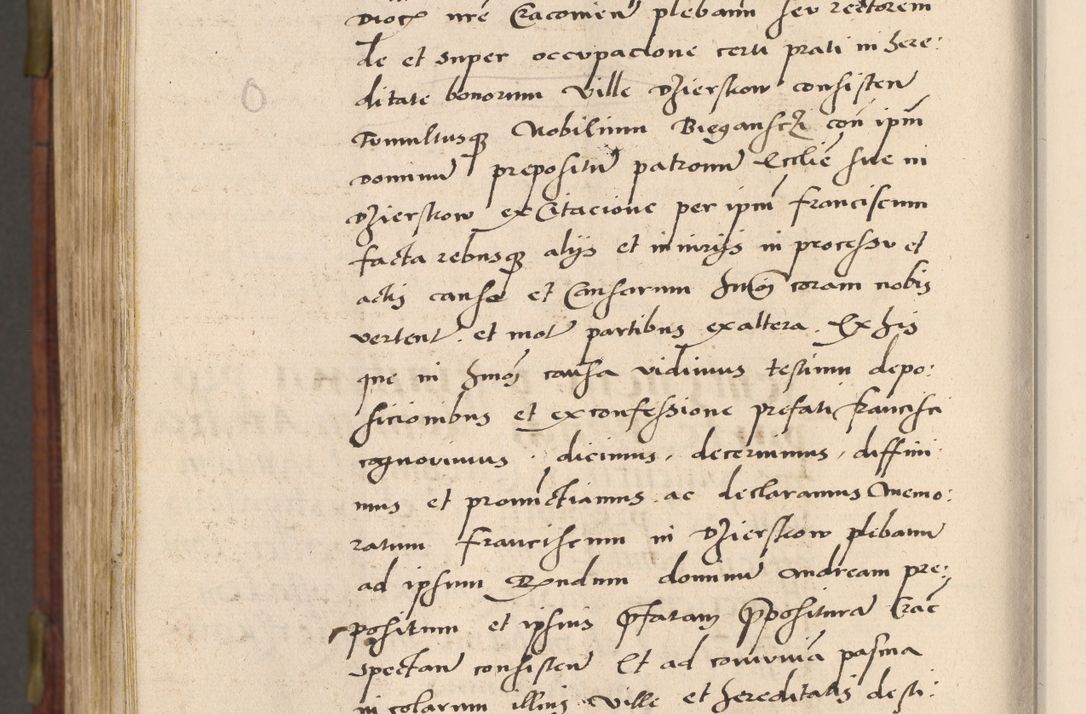 Zdjęcie nr 1057 dla obiektu archiwalnego: Acta actorum coram R. D. Petro de Gamratis, nominati archiepiscopi Gnesnensis, episcopi Cracoviensis per annos 1541 et 1542 acticatorum, praesidente tunc curiase suae R. D. Bartholomaeo Gantkowski, canonico Cracoviensi, Posnaniensi cancellario, parochialis in Konopisca etc. rectore.