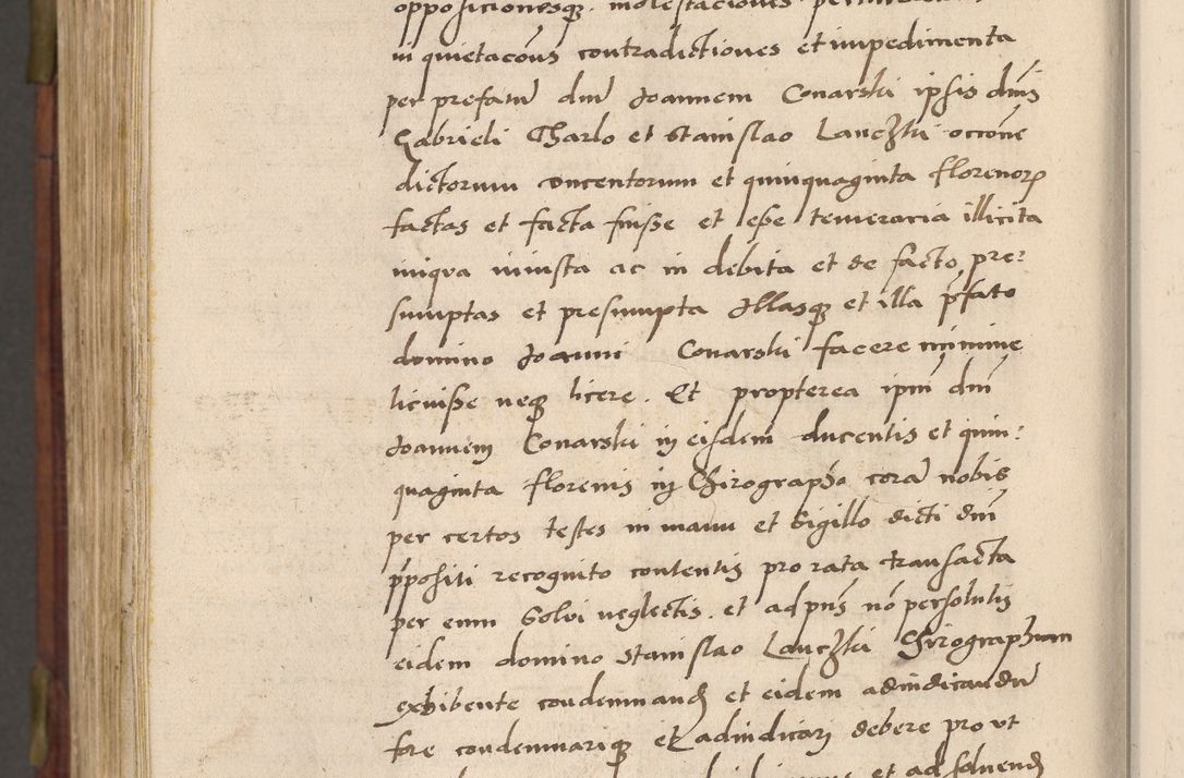 Zdjęcie nr 1055 dla obiektu archiwalnego: Acta actorum coram R. D. Petro de Gamratis, nominati archiepiscopi Gnesnensis, episcopi Cracoviensis per annos 1541 et 1542 acticatorum, praesidente tunc curiase suae R. D. Bartholomaeo Gantkowski, canonico Cracoviensi, Posnaniensi cancellario, parochialis in Konopisca etc. rectore.