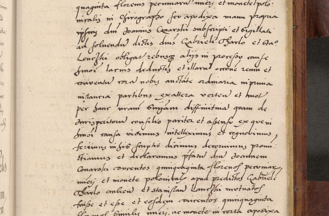 Zdjęcie nr 1054 dla obiektu archiwalnego: Acta actorum coram R. D. Petro de Gamratis, nominati archiepiscopi Gnesnensis, episcopi Cracoviensis per annos 1541 et 1542 acticatorum, praesidente tunc curiase suae R. D. Bartholomaeo Gantkowski, canonico Cracoviensi, Posnaniensi cancellario, parochialis in Konopisca etc. rectore.