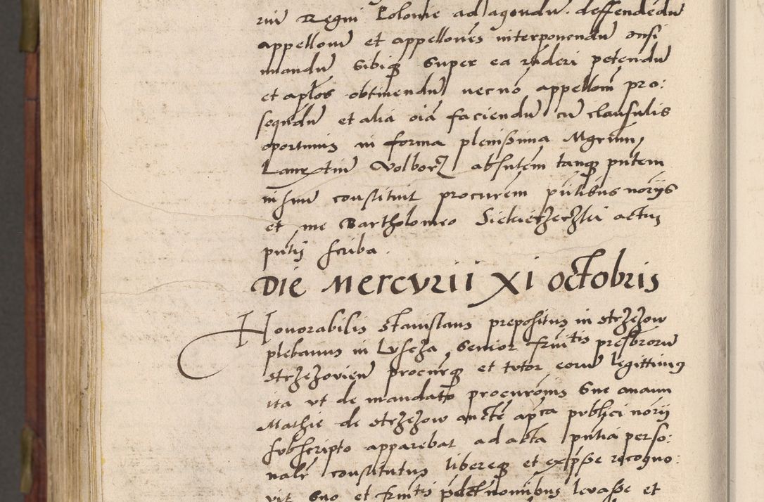 Zdjęcie nr 1049 dla obiektu archiwalnego: Acta actorum coram R. D. Petro de Gamratis, nominati archiepiscopi Gnesnensis, episcopi Cracoviensis per annos 1541 et 1542 acticatorum, praesidente tunc curiase suae R. D. Bartholomaeo Gantkowski, canonico Cracoviensi, Posnaniensi cancellario, parochialis in Konopisca etc. rectore.