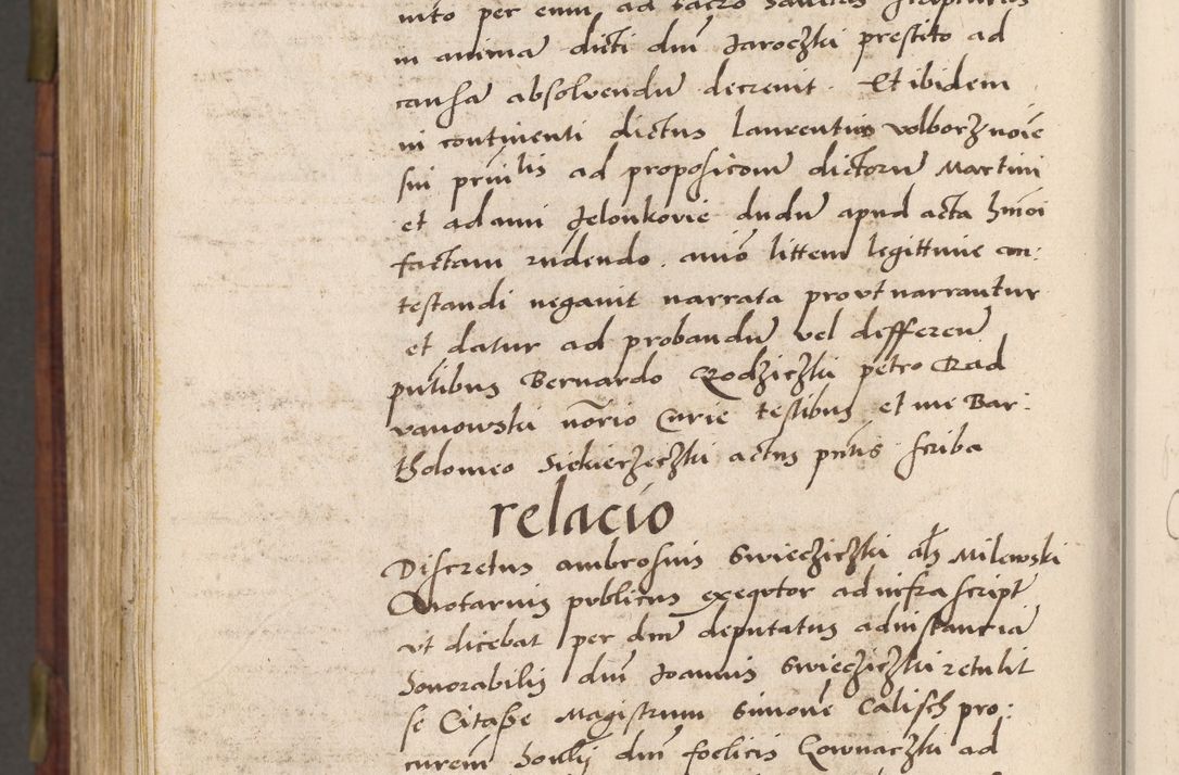 Zdjęcie nr 1051 dla obiektu archiwalnego: Acta actorum coram R. D. Petro de Gamratis, nominati archiepiscopi Gnesnensis, episcopi Cracoviensis per annos 1541 et 1542 acticatorum, praesidente tunc curiase suae R. D. Bartholomaeo Gantkowski, canonico Cracoviensi, Posnaniensi cancellario, parochialis in Konopisca etc. rectore.