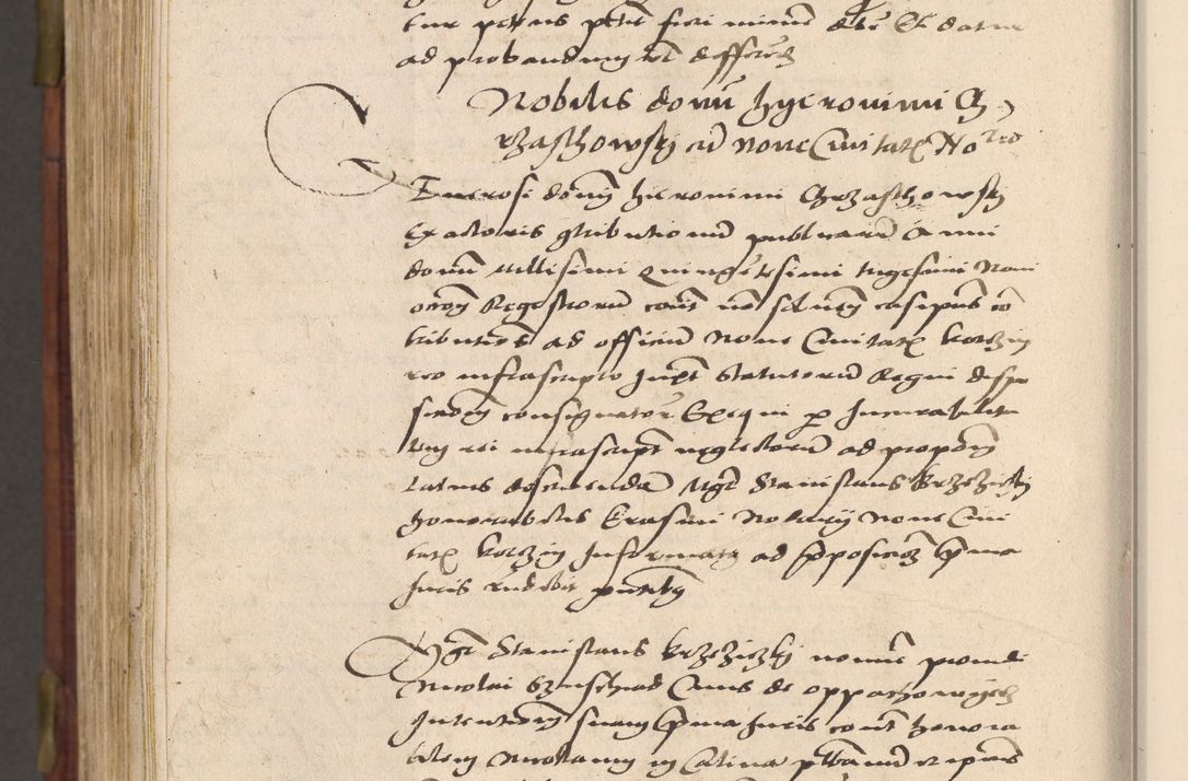 Zdjęcie nr 1043 dla obiektu archiwalnego: Acta actorum coram R. D. Petro de Gamratis, nominati archiepiscopi Gnesnensis, episcopi Cracoviensis per annos 1541 et 1542 acticatorum, praesidente tunc curiase suae R. D. Bartholomaeo Gantkowski, canonico Cracoviensi, Posnaniensi cancellario, parochialis in Konopisca etc. rectore.