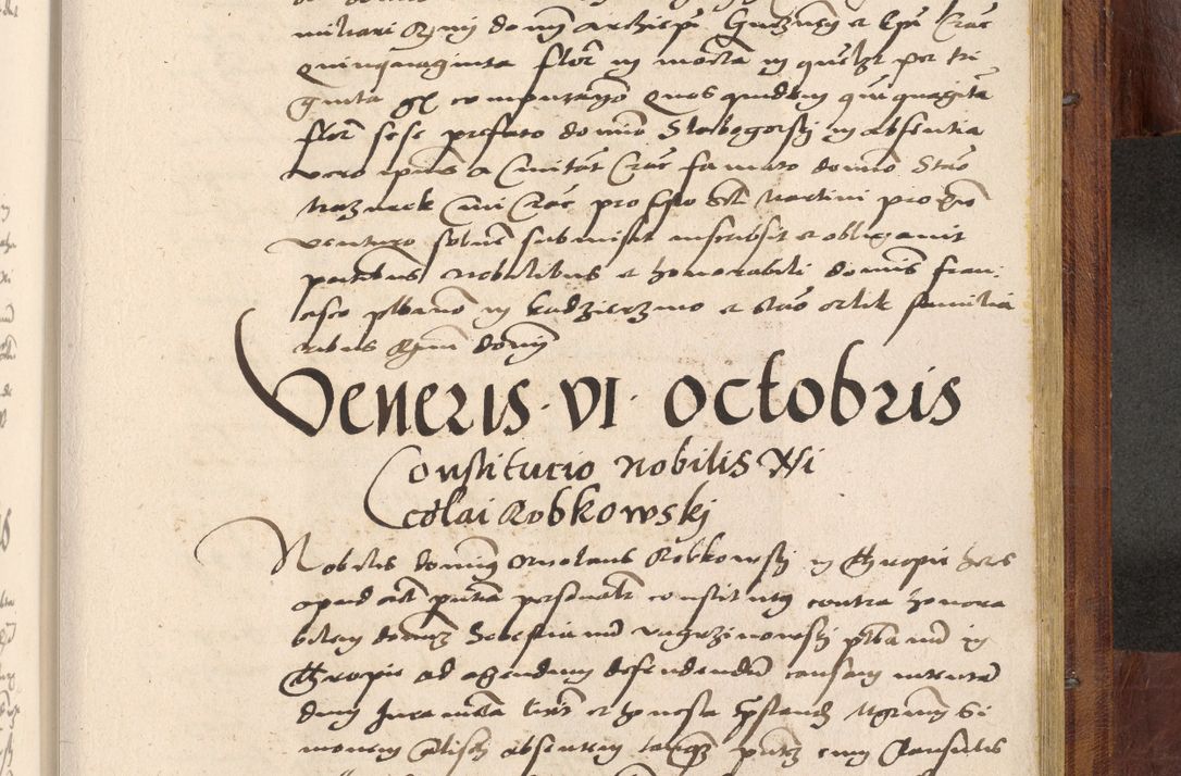 Zdjęcie nr 1040 dla obiektu archiwalnego: Acta actorum coram R. D. Petro de Gamratis, nominati archiepiscopi Gnesnensis, episcopi Cracoviensis per annos 1541 et 1542 acticatorum, praesidente tunc curiase suae R. D. Bartholomaeo Gantkowski, canonico Cracoviensi, Posnaniensi cancellario, parochialis in Konopisca etc. rectore.