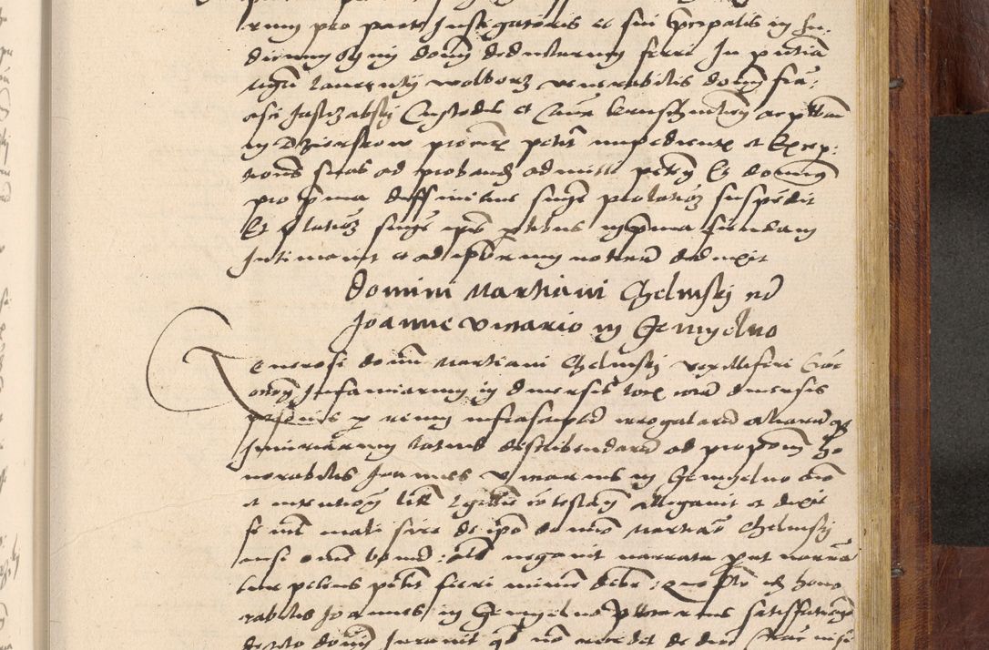 Zdjęcie nr 1042 dla obiektu archiwalnego: Acta actorum coram R. D. Petro de Gamratis, nominati archiepiscopi Gnesnensis, episcopi Cracoviensis per annos 1541 et 1542 acticatorum, praesidente tunc curiase suae R. D. Bartholomaeo Gantkowski, canonico Cracoviensi, Posnaniensi cancellario, parochialis in Konopisca etc. rectore.