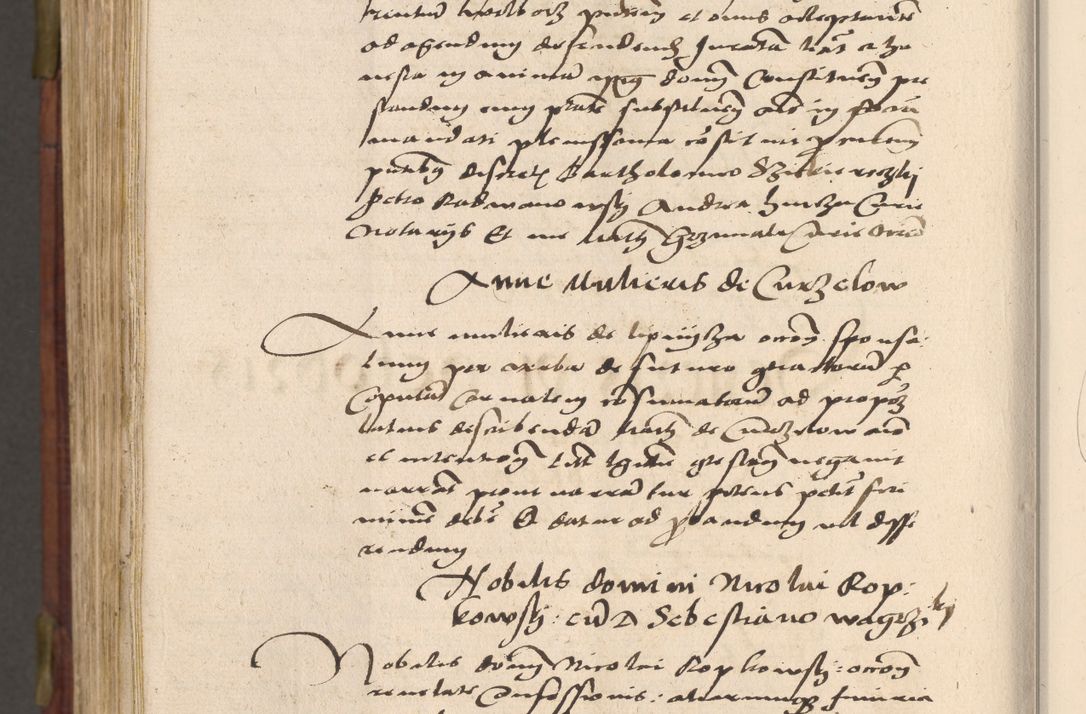 Zdjęcie nr 1041 dla obiektu archiwalnego: Acta actorum coram R. D. Petro de Gamratis, nominati archiepiscopi Gnesnensis, episcopi Cracoviensis per annos 1541 et 1542 acticatorum, praesidente tunc curiase suae R. D. Bartholomaeo Gantkowski, canonico Cracoviensi, Posnaniensi cancellario, parochialis in Konopisca etc. rectore.